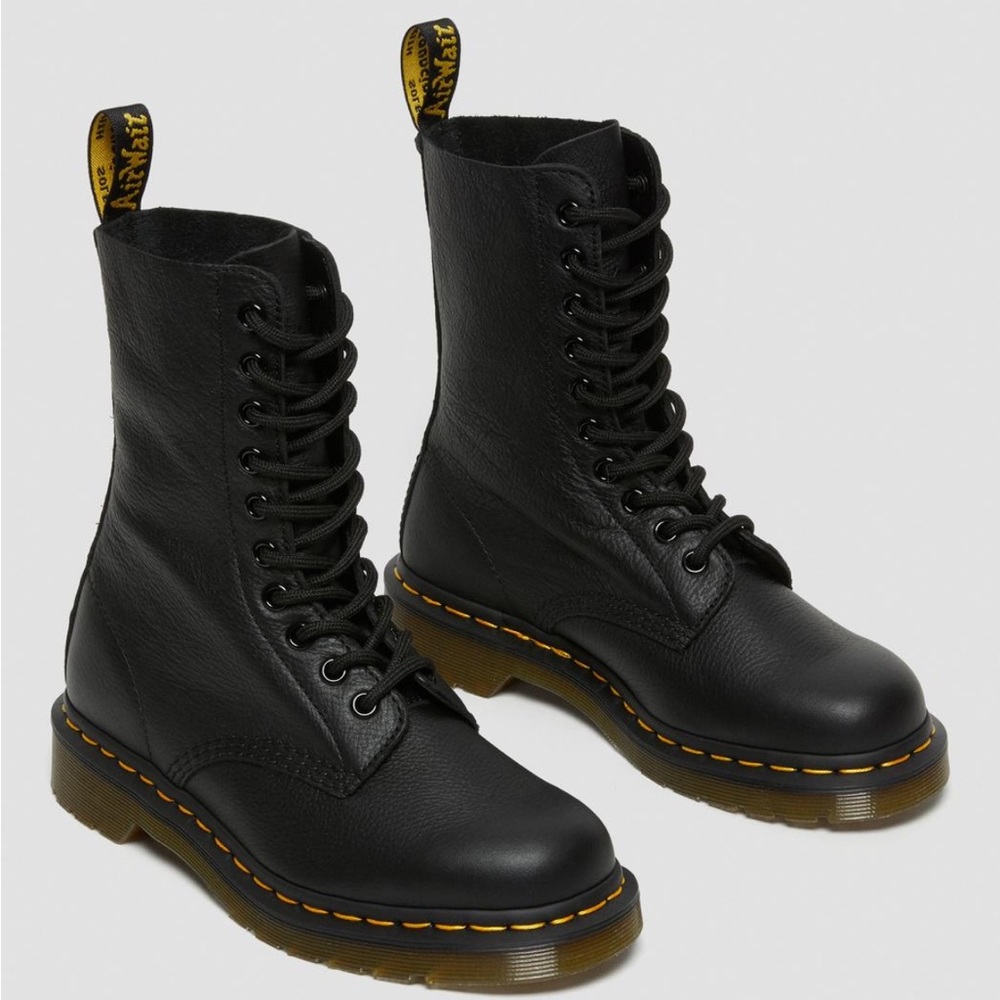 Doc Marten 1490 VIRGINIA LEATHER MID CALF BOOTS Size 38 US 7